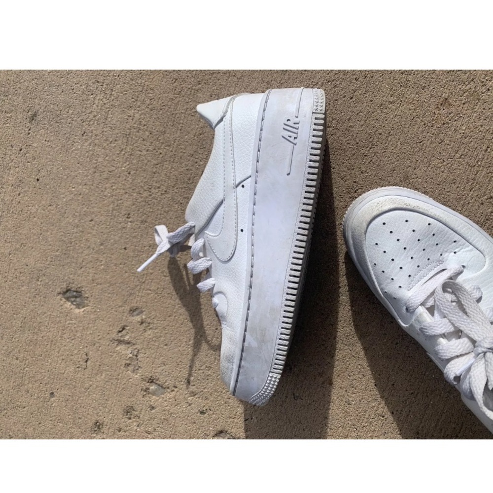 Nike Air Force 1 Sage Low 5.5 white